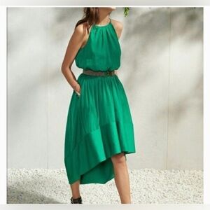 Banana Republic High Low Halter Dress